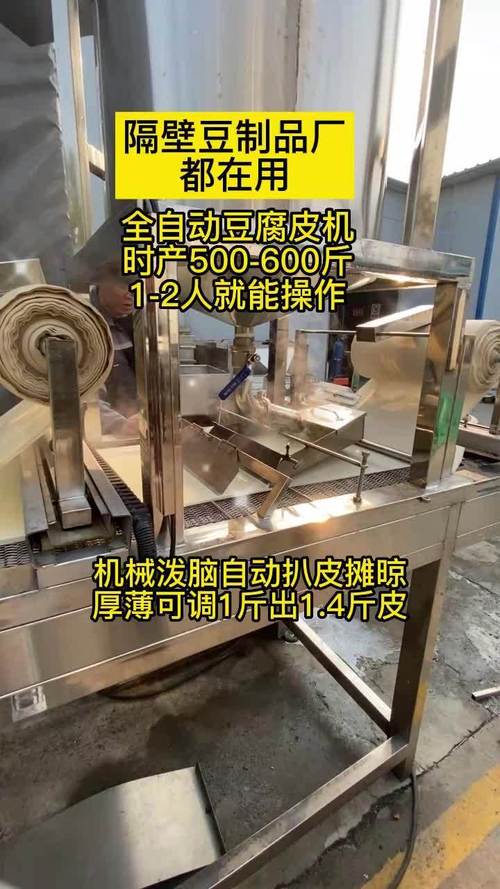 源头实力厂家直供 全自动豆腐皮机重塑豆制品加工新标准